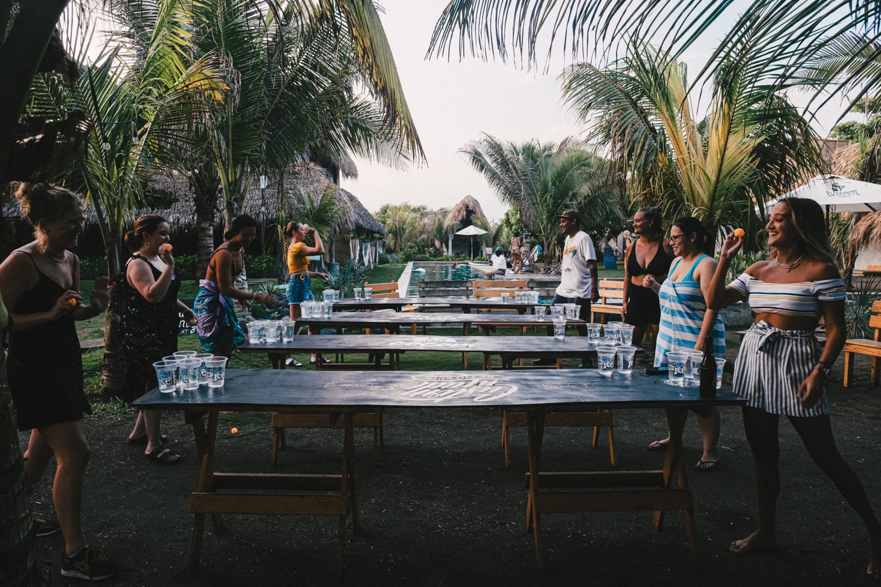 Beer pong